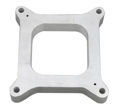 Moroso 4150/4160 Carburetor Spacer - Open Plenum - 1in - Cast Aluminum