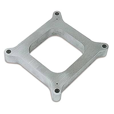 Moroso 4150/4160 Carburetor Spacer - Open Plenum - 1in - Billet Aluminum