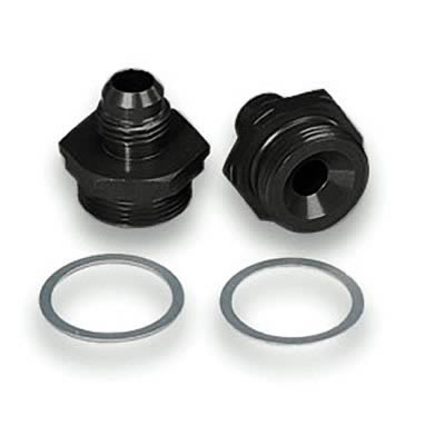 Moroso Fuel Inlet Fitting -6An Fuel Line - 2 Pack thumbnail 2