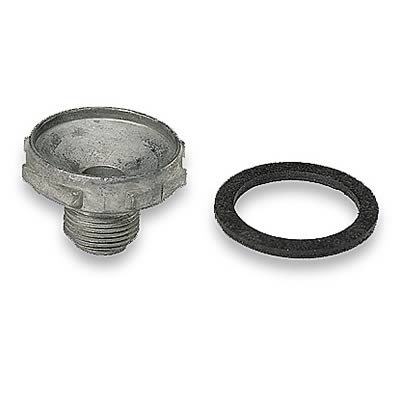 Moroso Power Valve Plug - Holley - 1 Plug & 1 Gasket