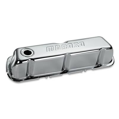 Moroso 68201 Moroso Stamped Steel Valve Covers | Summit Racing
