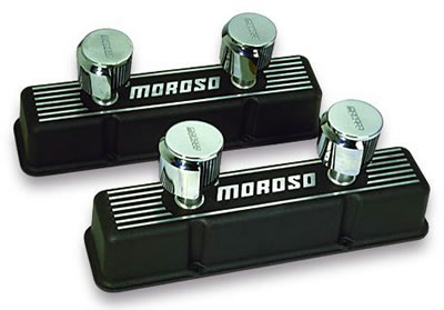 Moroso 68381 Moroso Diecast Aluminum Valve Covers | Summit Racing