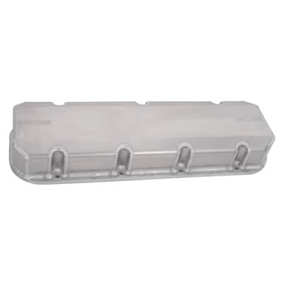 Moroso Chevrolet Big Block Valve Cover w/Billet Rail - 3in - Exhaust & Intake Pockets - Aluminum thumbnail 2