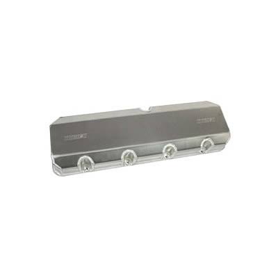 Moroso 18 Deg Style Edelbrock Cyl Head Fabricated Aluminum Billet Rail 3in Tall Valve Cover thumbnail 2