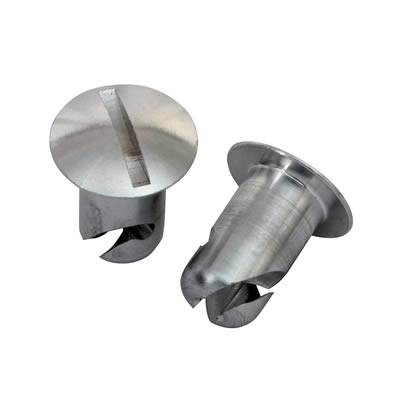Moroso Quick Fastener - Oval Head - 5/16in x .400in - Steel - 10 Pack thumbnail 2