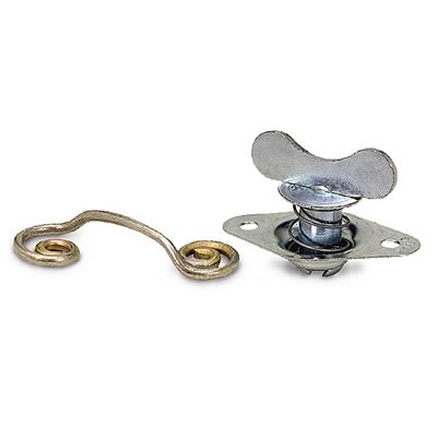 Moroso Quick Fastener - Self Ejecting - Butterfly Head - 5/16in x .500in - Steel - 10 Pack