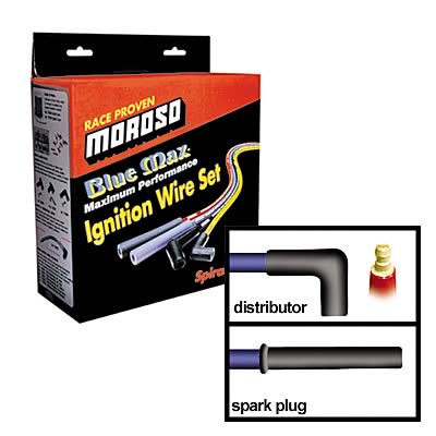 Moroso Custom Ignition Wire Set - Blue Max - Spiral Core thumbnail 3