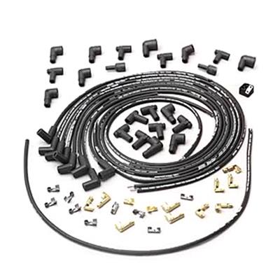 Moroso Universal Ignition Wire Set - Blue Max - Spiral Core - Unsleeved - 90 Degree - Black thumbnail 4