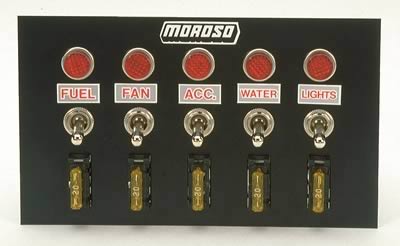 Moroso 74134 Moroso Toggle Switch Panels | Summit Racing