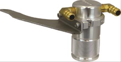 Moroso 15-17 Ford Mustang GT Air/Oil Separator Catch Can - Small Body - Billet Aluminum thumbnail 2