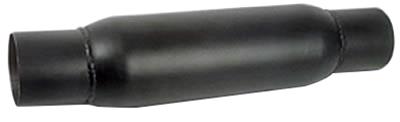 Moroso Spiral Flow Racing Muffler - 2.5in Inlet/Outlet x 4in Diameter x 12in Long - Steel thumbnail 3