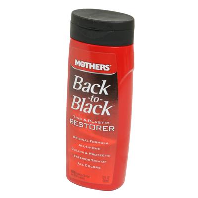 Mothers 06112 Back-to-Black Trim & Plastic Restorer, 12 fl. oz. by