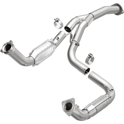 MagnaFlow 49221 Large Stainless Steel Direct Fit Catalytic Converter 