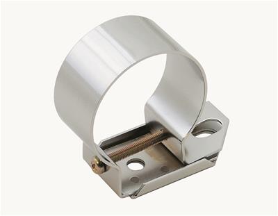 Mr. Gasket Chrome Coil Holder Brackets 6055 Bracket, Steel, Chrome, Ford Style, Each