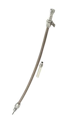 Mr. Gasket Braided Stainless Transmission Dipsticks 9704G Dipstick, Steel, Natural, 700R4, Each