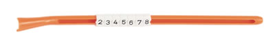 MSD Cylinder Markers 3414 Wire Markers, Spark Plug, Plastic, White/Black, 8.5mm, Set of 8 thumbnail 4