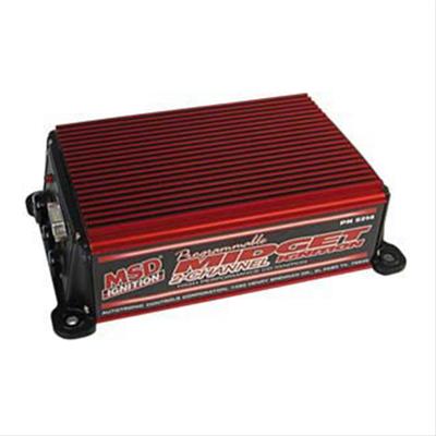 MSD Programmable Midget Ignitions 6214 Ignition Box, Car, Oval Track, Digital, Capacitive Discharge, Each