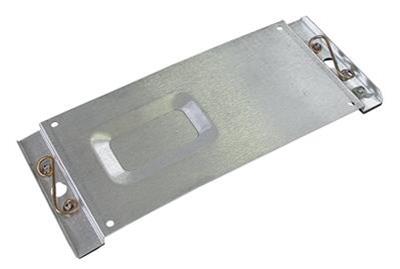 MSD Ignition Box Mounting Plates 8102 Mounts, Bracket Style, Steel, Natural, for Use with Pro Mag Electronic Points Only, Each
