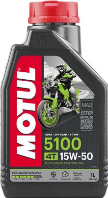 MOTUL 104080 Motul 5100 4T Motorcycle Oil | Summit Racing