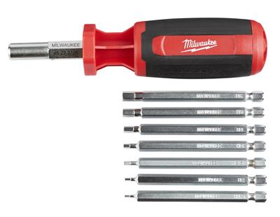 Milwaukee Tool 48-22-2136 Milwaukee 9-in-1 Hex/Key Drive Multi-Bit