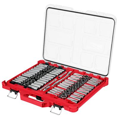 Milwaukee Tool 48-22-9285 Milwaukee 98-Piece Ratchet and Socket