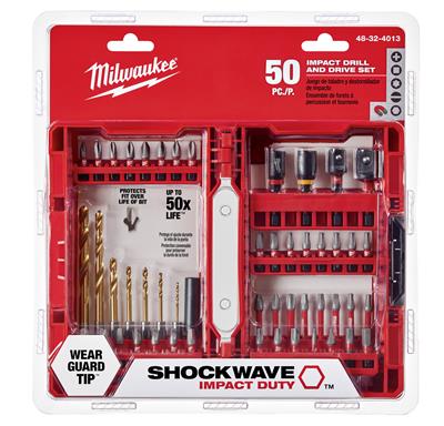 Milwaukee Tool 48-32-4013 Milwaukee SHOCKWAVE Impact Drill and Drive ...