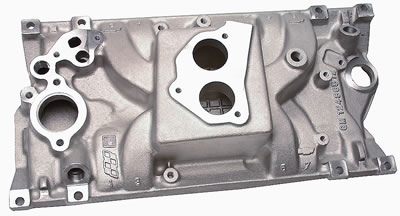 Or you can get a intake that is TBI for vortec heads from GM Performance an...