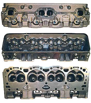 Chevrolet Performance Vortec Small Port Bowtie Cylinder Heads Free Shipping On Orders