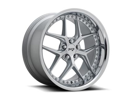 Niche Wheels M225200521+35 Niche M225 Vice Matte Silver Wheels