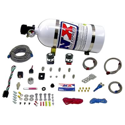 Nitrous Express Shark SHO 400 HP Single Nozzle Nitrous Kit w/o Bottle