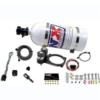 Nitrous Express Dodge Hellcat/Demon Nitrous Plate Kit w/15lb Bottle