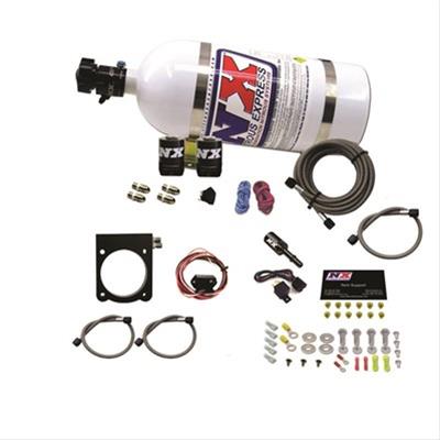 Nitrous Express Dodge 3.6L V6 Nitrous Plate Kit (50-200HP) w/10lb Bottle