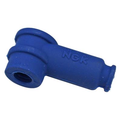 NGK Motorcycle Resistor Spark Plug Cap / Cover TRS1225-B - Single Blue 8787 