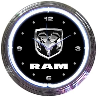 Ram Neon Clock