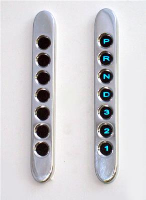 NVU Inc 90927-00 New Vintage USA 7-Lamp Shift Indicator Panels