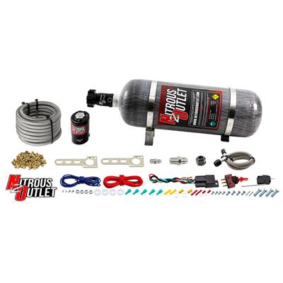 Nitrous Outlet 00-10200-12 Nitrous Outlet Single Nozzle Dry