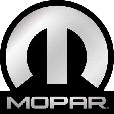 Mopar Logo Steel Sign - Free Shipping on Orders Over $99 at Summit Racing