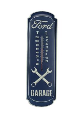 FORD Metal Thermometer Garage Shop Home.