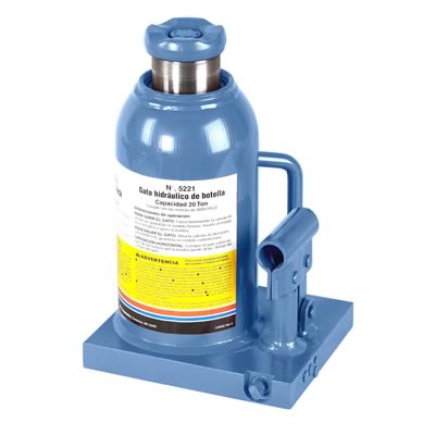  Jack 20 Ton Capacity 18 1 16 Maximum H Steel Iron Blue Hydraulic