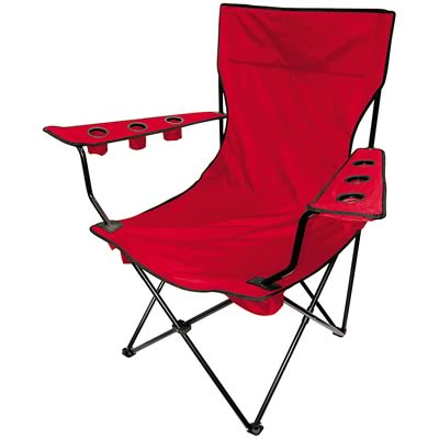 Summit Gifts SUM-P1041 Red Giant Camping Chairs | Summit Racing