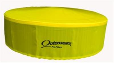 Outerwears Prefilters 10-1014 Air Cleaner Pre-Filter, Polyester, Yellow, 14.0 in. Diameter, 4.0 in. Height, Each thumbnail 2