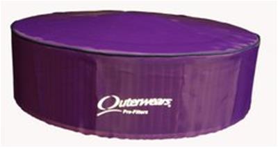 Outerwears Prefilters 10-1014 Air Cleaner Pre-Filter, Polyester, Yellow, 14.0 in. Diameter, 4.0 in. Height, Each thumbnail 3