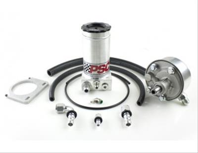 PSC Power Steering Pumps PK1405F Pump, Saginaw P Series, 5/8 in. Male Threads Inlet, -10 AN Male Threads Outlet, Chevy, Each