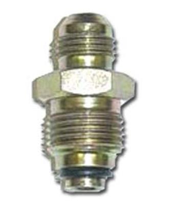 PSC AN to Metric Adapter Fittings SF01 Fitting, Adapter, Threads, Straight, Steel, Zinc, -6 AN, M18 x 1.5 O-ring, Each thumbnail 3