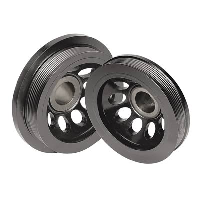 Professional Products PowerForce Harmonic Dampers 80015 Balancer, PowerForce, Internal Balance, Nodular Iron, Black, Chrysler, Dodge, Jeep, 6.1L Hemi