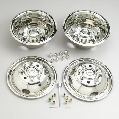 Phoenix USA Wheel Simulators Dually Stainless 16