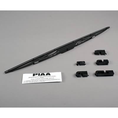 PIAA Super Silicone Wiper Blades 95050 Blade, Silicone, Black Steel Frame, Black Blade, 20 in., Each thumbnail 3
