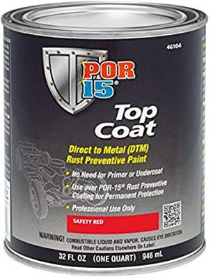 P.O.R.-15 46104 POR-15 Top Coat Paint | Summit Racing