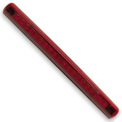Pacer Performance LED Individual Lights 20-708 Lights, LED, Red, 8.000 in x 0.625 in. x 0.875 in., Each