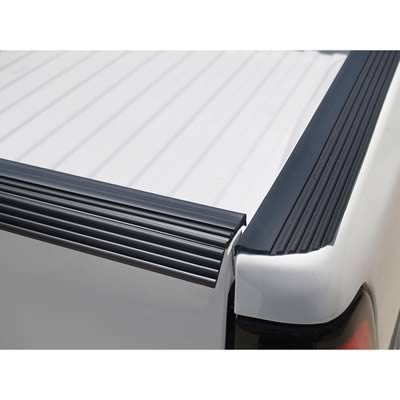 Pacer Performance Railguards 21-109 Bed Rail Cap, Vinyl, Black, Ribbed, 3.75 in. Width, 192 in. Roll Length, Each thumbnail 2